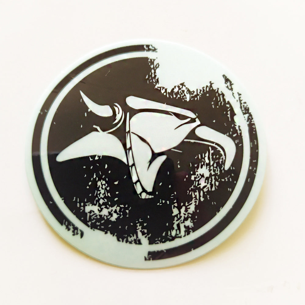 Animal Bikes BMX Sticker / Decal - 5 cm across approx - Black - SkateboardStickers.com