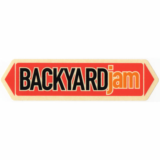 Backyard Jam BMX Sticker / Decal