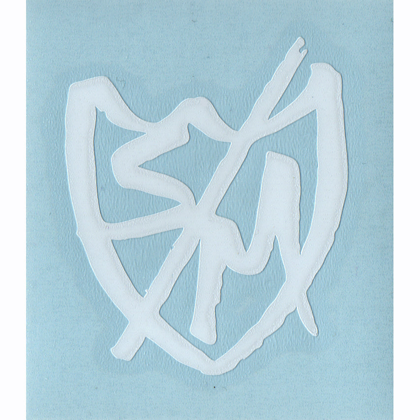 S&M Die Cut Sharpie Shield BMX Sticker / Decal - medium