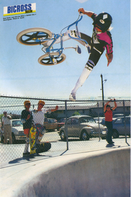 About Mike Dominguez - Pro BMXer Profile, Biography and History