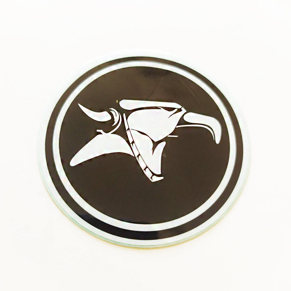 Animal Bikes BMX Sticker / Decal - 5 cm across approx - Black - SkateboardStickers.com