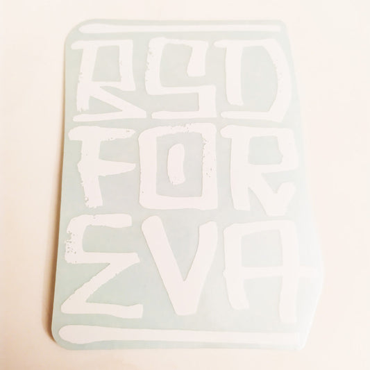 BSD Forever BMX Sticker / Decal - 8.5cm high approx - SkateboardStickers.com